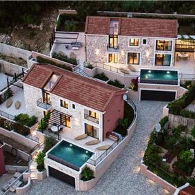 3 Bedroom Villa with Infinity Pool and Sea Views in Slano, Dubrovnik, Sleeps 6
